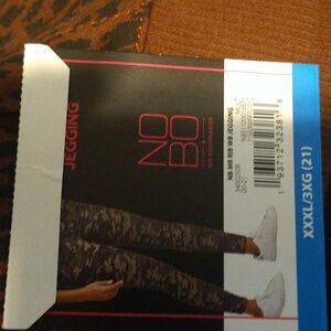 NOBO Mid Rise Leggings pockets front and back XXXL